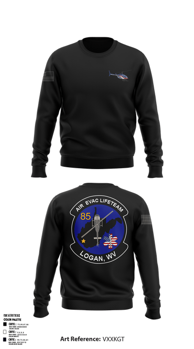 Air Evac Lifeteam 13964837 Crew Neck Sweatshirt - 31