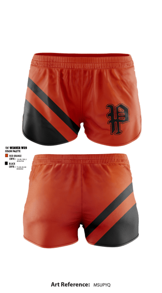 Women's Shorts, Pleasantville High School Cheer, Cheer, Teamtime, Team time, sublimation, custom sports apparel, team uniforms, spirit wear, spiritwear, sports uniforms, custom shirts, team store, custom team store, fundraiser sports, apparel fundraiser