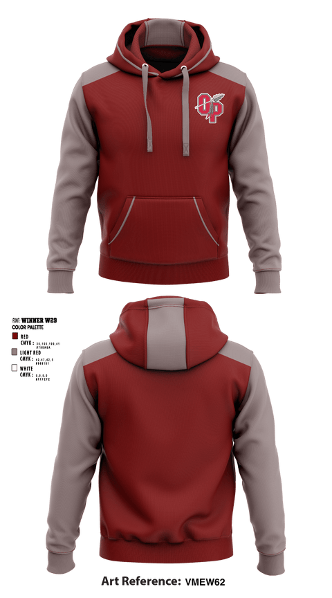 Hoodie, Orangeburg Preparatory School, Spirit Store, Teamtime, Team time, sublimation, custom sports apparel, team uniforms, spirit wear, spiritwear, sports uniforms, custom shirts, team store, custom team store, fundraiser sports, apparel fundraiser
