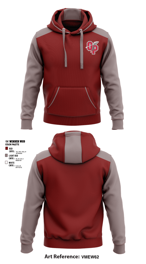 Hoodie, Orangeburg Preparatory School, Spirit Store, Teamtime, Team time, sublimation, custom sports apparel, team uniforms, spirit wear, spiritwear, sports uniforms, custom shirts, team store, custom team store, fundraiser sports, apparel fundraiser