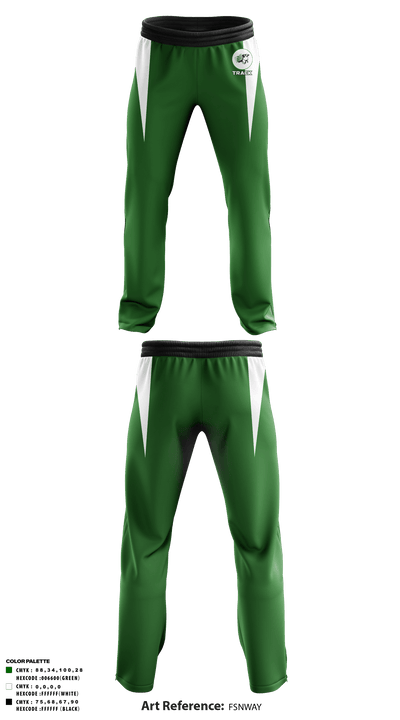 Concord High School Track 53059740 Sweatpants - 2