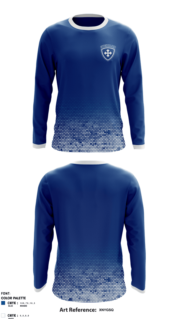 Long Sleeve Performance Shirt, The Steward School, Spirit Store, Teamtime, Team time, sublimation, custom sports apparel, team uniforms, spirit wear, spiritwear, sports uniforms, custom shirts, team store, custom team store, fundraiser sports, apparel fundraiser