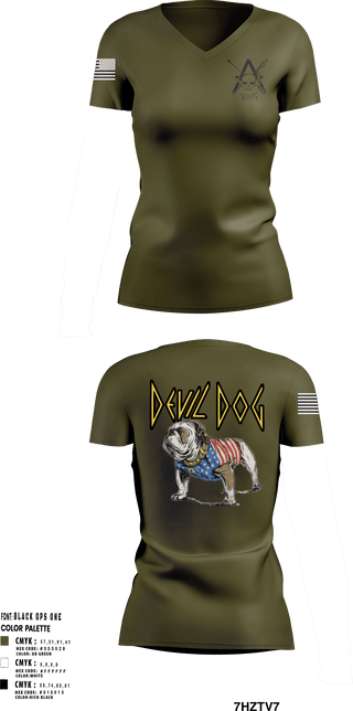 Women's Short Sleeve Vneck Shirt, Light armored reconnaissance, Marines, Teamtime, Team time, sublimation, custom sports apparel, team uniforms, spirit wear, spiritwear, sports uniforms, custom shirts, team store, custom team store, fundraiser sports, apparel fundraiser