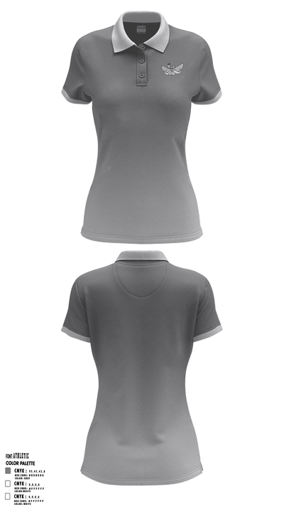 Sam Rayburn High School Tennis 5088287 Women's Short Sleeve Performance Polo  - 1