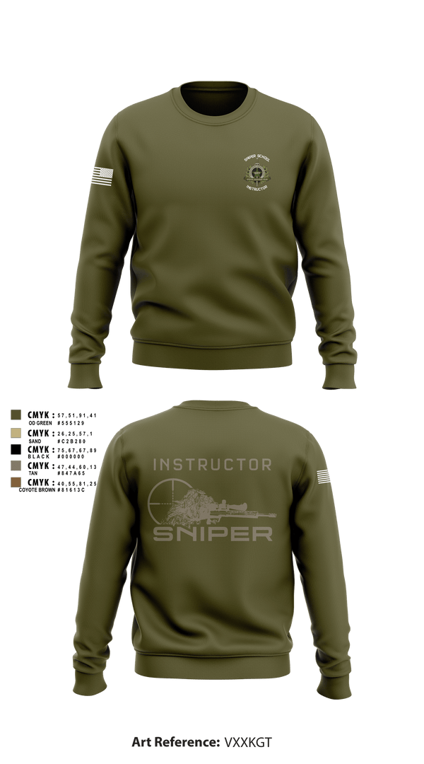 Crew Neck Sweatshirt, Sniper, Police, Teamtime, Team time, sublimation, custom sports apparel, team uniforms, spirit wear, spiritwear, sports uniforms, custom shirts, team store, custom team store, fundraiser sports, apparel fundraiser
