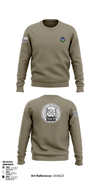 Crew Neck Sweatshirt, , Air Force, Teamtime, Team time, sublimation, custom sports apparel, team uniforms, spirit wear, spiritwear, sports uniforms, custom shirts, team store, custom team store, fundraiser sports, apparel fundraiser