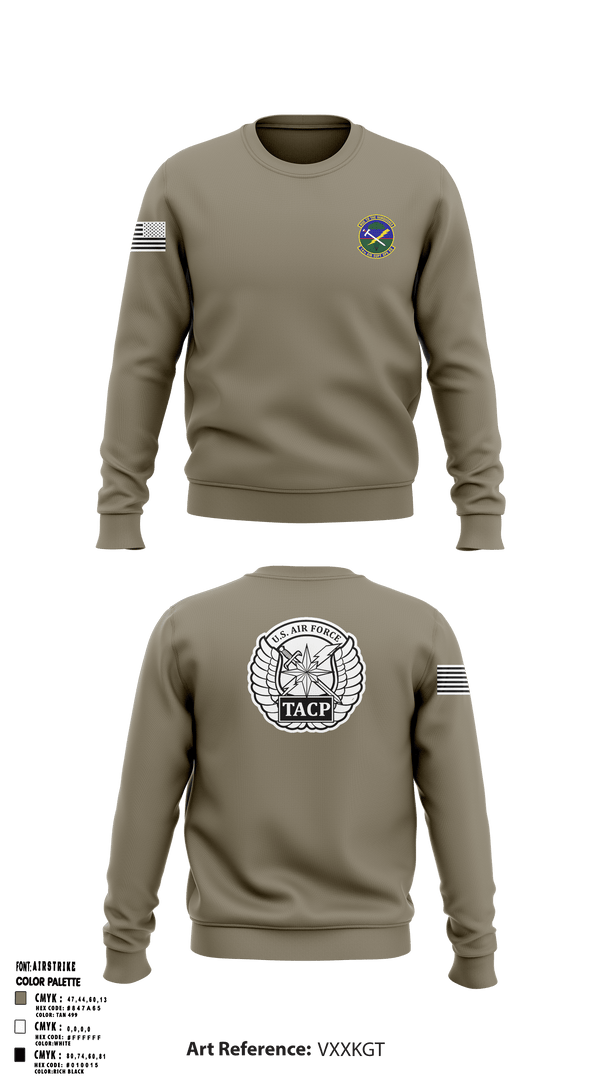 Crew Neck Sweatshirt, , Air Force, Teamtime, Team time, sublimation, custom sports apparel, team uniforms, spirit wear, spiritwear, sports uniforms, custom shirts, team store, custom team store, fundraiser sports, apparel fundraiser