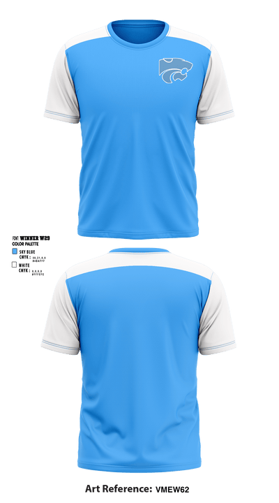 Centreville High School Cheer 39790285 Short Sleeve Performance Shirt - 1