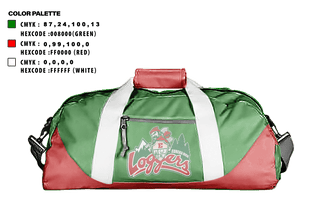 Duffle Bag, Eureka High School Golf, Golf, Teamtime, Team time, sublimation, custom sports apparel, team uniforms, spirit wear, spiritwear, sports uniforms, custom shirts, team store, custom team store, fundraiser sports, apparel fundraiser