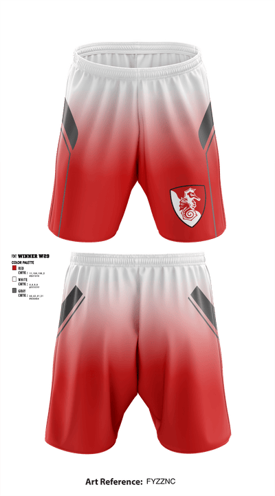 The Fighting 36th 22995999 Athletic Shorts With Pockets - 1