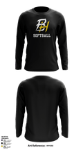 BRET HARTE UNION HIGH SCHOOL SOFTBALL Long Sleeve Performance Shirt - 6