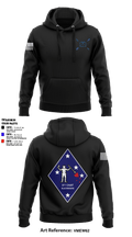 BLT 2d Battalion, 1st Marines, Weapons Co, CAAT Blue 79953351 Hoodie - 4