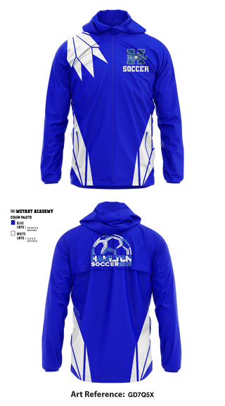 Windbreaker, Hamilton High School Soccer, Men's Soccer, Teamtime, Team time, sublimation, custom sports apparel, team uniforms, spirit wear, spiritwear, sports uniforms, custom shirts, team store, custom team store, fundraiser sports, apparel fundraiser