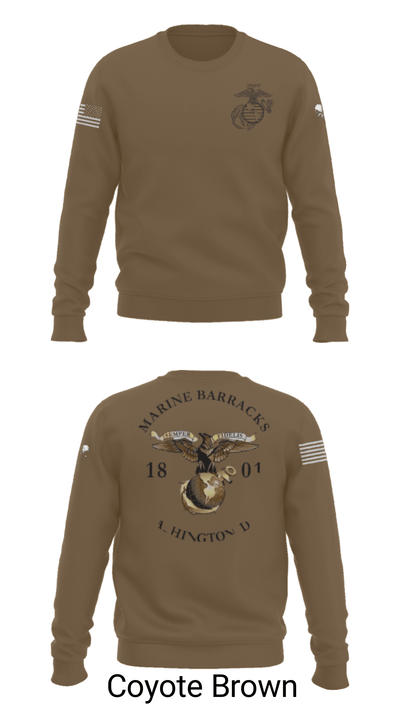 Marine Barracks Washington 7968696 Crew Neck Sweatshirt - 8