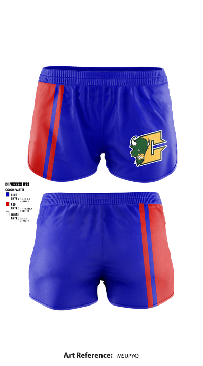 Carmel High School 42911704 Women's Shorts - 1