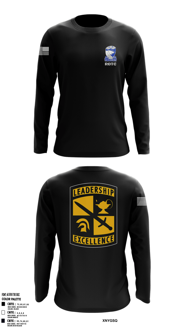 Long Sleeve Performance Shirt, Army ROTCArmy ROTC, Army, Teamtime, Team time, sublimation, custom sports apparel, team uniforms, spirit wear, spiritwear, sports uniforms, custom shirts, team store, custom team store, fundraiser sports, apparel fundraiser