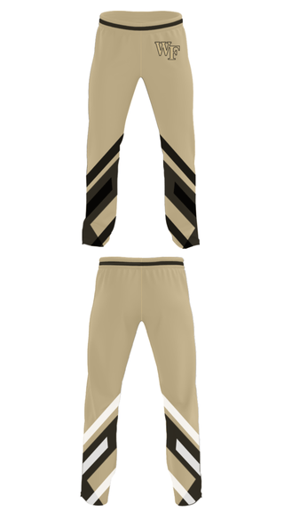 Sweatpants, Wake Forest University Golf, Golf, Teamtime, Team time, sublimation, custom sports apparel, team uniforms, spirit wear, spiritwear, sports uniforms, custom shirts, team store, custom team store, fundraiser sports, apparel fundraiser