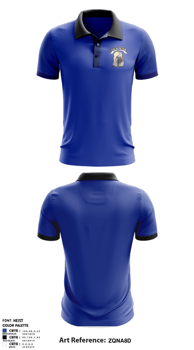 Sentinels 78423109 Short Sleeve Performance Polo - 1