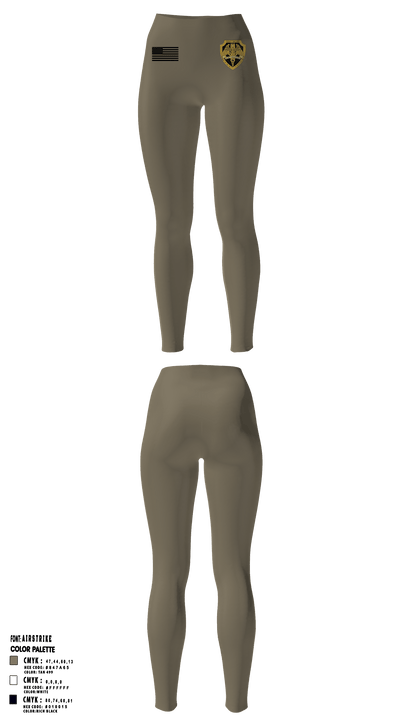 566 MCAS 1040274 Womens Leggings - 18