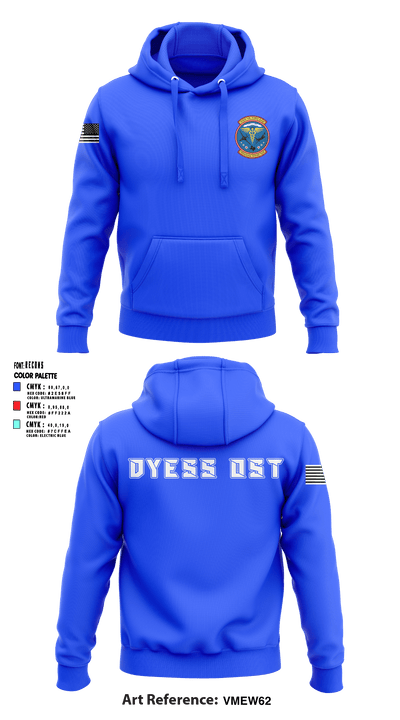 Dyess AFB Operational Support Team 10526750 Hoodie - 8