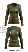 Air station Miami 80426238 Women's Long Sleeve V-neck Shirt - 2