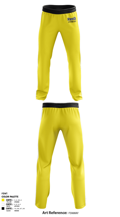 ResQ Fitness 4592383 Sweatpants - 1