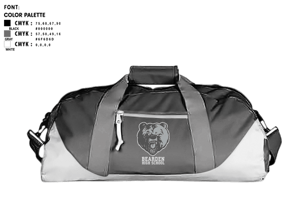 Duffle Bag, Bearden Junior High School, Spirit Store, Teamtime, Team time, sublimation, custom sports apparel, team uniforms, spirit wear, spiritwear, sports uniforms, custom shirts, team store, custom team store, fundraiser sports, apparel fundraiser