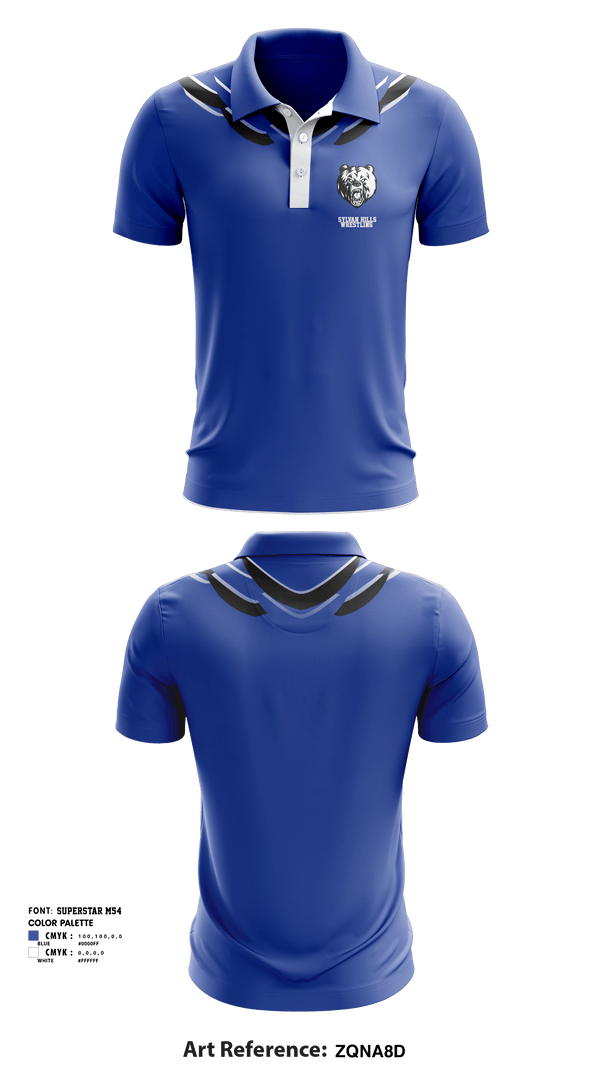 Short Sleeve Performance Polo, Sylvan Hills High School Wrestling, Wrestling, Teamtime, Team time, sublimation, custom sports apparel, team uniforms, spirit wear, spiritwear, sports uniforms, custom shirts, team store, custom team store, fundraiser sports, apparel fundraiser