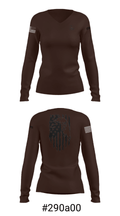 State Public Affairs 94733866 Women's Long Sleeve V-neck Shirt - 37