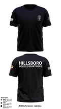 Hillsboro Police Department 31441057 Short Sleeve Performance Shirt - 8