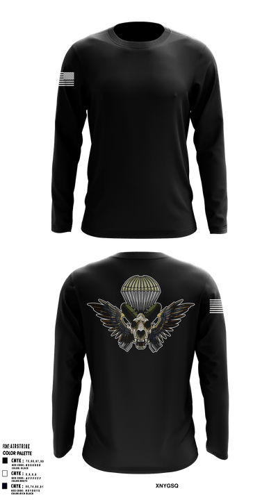 HHC Mortars, 2-505 PIR 68912099 Long Sleeve Performance Shirt - 40