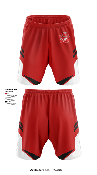 Athletic Shorts With Pockets, Wadsworth High School Gymnastics, Spirit Store, Teamtime, Team time, sublimation, custom sports apparel, team uniforms, spirit wear, spiritwear, sports uniforms, custom shirts, team store, custom team store, fundraiser sports, apparel fundraiser