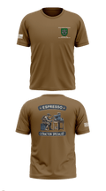 Military Intelligence Detachment 1st Battalion 10th Special Forces Group (Airborne) 57770757 Old School Cotton Feel Shirt - 2