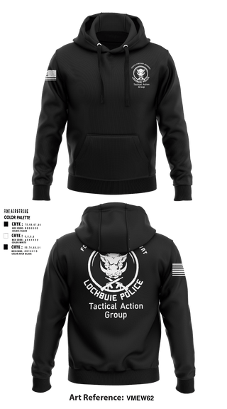 Hoodie, Lochbuie PD TAG, Police, Teamtime, Team time, sublimation, custom sports apparel, team uniforms, spirit wear, spiritwear, sports uniforms, custom shirts, team store, custom team store, fundraiser sports, apparel fundraiser