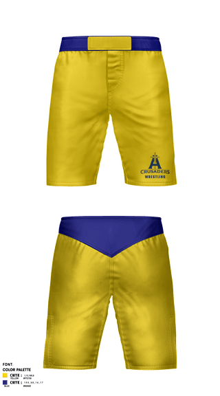 Fight Shorts, Althoff Catholic High School Wrestling, Wrestling, Teamtime, Team time, sublimation, custom sports apparel, team uniforms, spirit wear, spiritwear, sports uniforms, custom shirts, team store, custom team store, fundraiser sports, apparel fundraiser