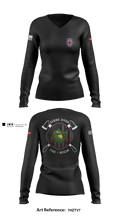 Dow 86235306 Women's Long Sleeve V-neck Shirt - 1