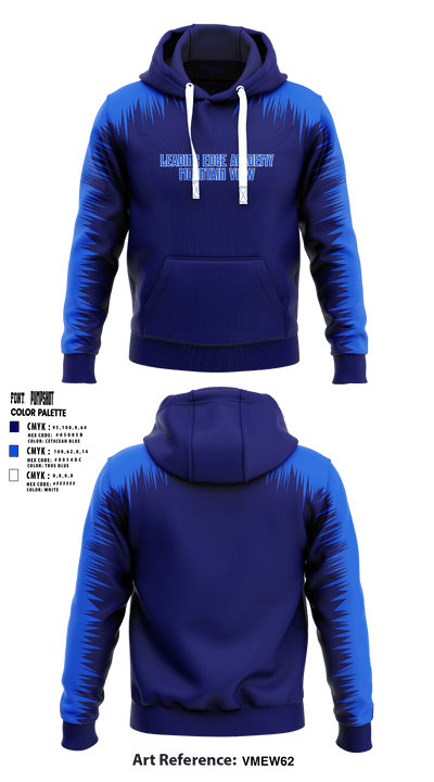 Leading Edge Academy Mountain View 75285054 Hoodie - 1