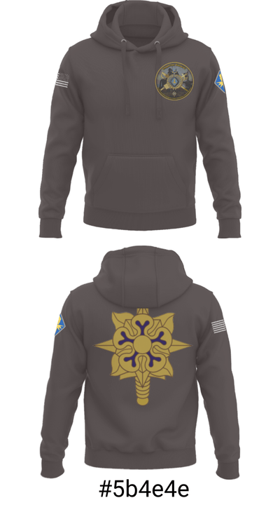 HHC, USAICOE 85471895 Hoodie - 42