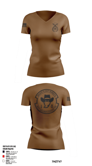 Women's Short Sleeve Vneck Shirt, , Air Force, Teamtime, Team time, sublimation, custom sports apparel, team uniforms, spirit wear, spiritwear, sports uniforms, custom shirts, team store, custom team store, fundraiser sports, apparel fundraiser