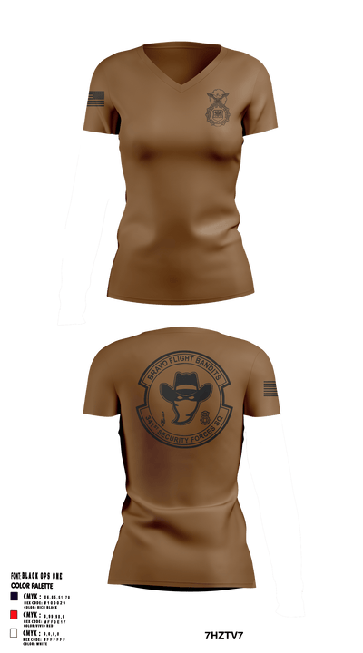 341 SFS 38548013 Women's Short Sleeve V-neck Shirt - 2