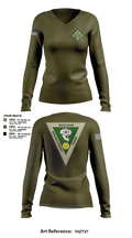 Nuclear Disablement Team 21416676 Women's Long Sleeve V-neck Shirt - 56