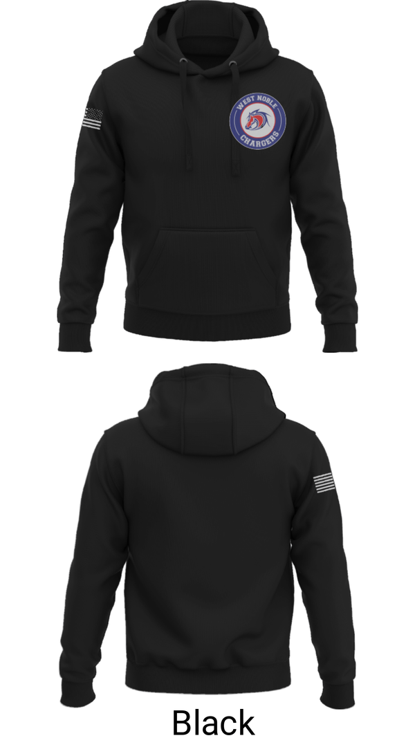 Hoodie, West Noble High School Gymnastics, Spirit Store, Teamtime, Team time, sublimation, custom sports apparel, team uniforms, spirit wear, spiritwear, sports uniforms, custom shirts, team store, custom team store, fundraiser sports, apparel fundraiser