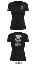 776 Brigade Engineer Batallion 36594934 Women's Short Sleeve V-neck Shirt - 20