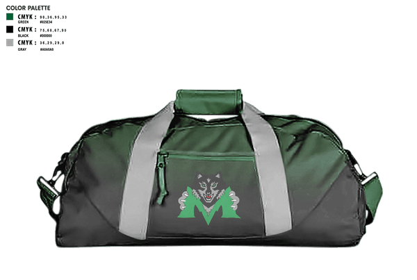 Duffle Bag, Midland Middle School Basketball, Women's Basketball, Teamtime, Team time, sublimation, custom sports apparel, team uniforms, spirit wear, spiritwear, sports uniforms, custom shirts, team store, custom team store, fundraiser sports, apparel fundraiser