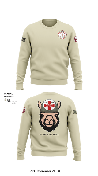 Crew Neck Sweatshirt, WBAMCAlpha Company, WBAMC, Softball, Teamtime, Team time, sublimation, custom sports apparel, team uniforms, spirit wear, spiritwear, sports uniforms, custom shirts, team store, custom team store, fundraiser sports, apparel fundraiser