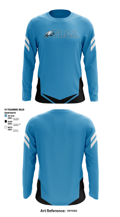 Texas Leadership Charter Academy 94546741 Long Sleeve Performance Shirt - 1