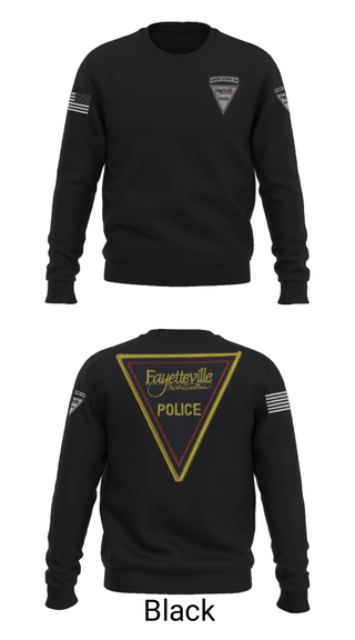 Crew Neck Sweatshirt, , Police, Teamtime, Team time, sublimation, custom sports apparel, team uniforms, spirit wear, spiritwear, sports uniforms, custom shirts, team store, custom team store, fundraiser sports, apparel fundraiser