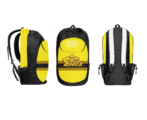 Gear Bag, Zeeland East High School Basketball, Men's Basketball, Teamtime, Team time, sublimation, custom sports apparel, team uniforms, spirit wear, spiritwear, sports uniforms, custom shirts, team store, custom team store, fundraiser sports, apparel fundraiser