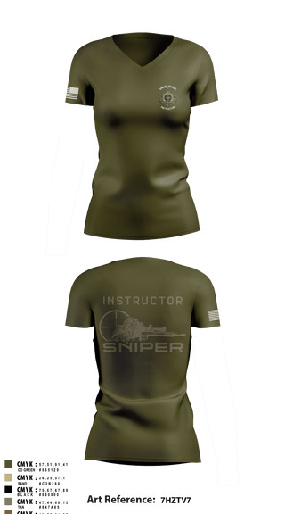 Women's Short Sleeve Vneck Shirt, Sniper, Police, Teamtime, Team time, sublimation, custom sports apparel, team uniforms, spirit wear, spiritwear, sports uniforms, custom shirts, team store, custom team store, fundraiser sports, apparel fundraiser
