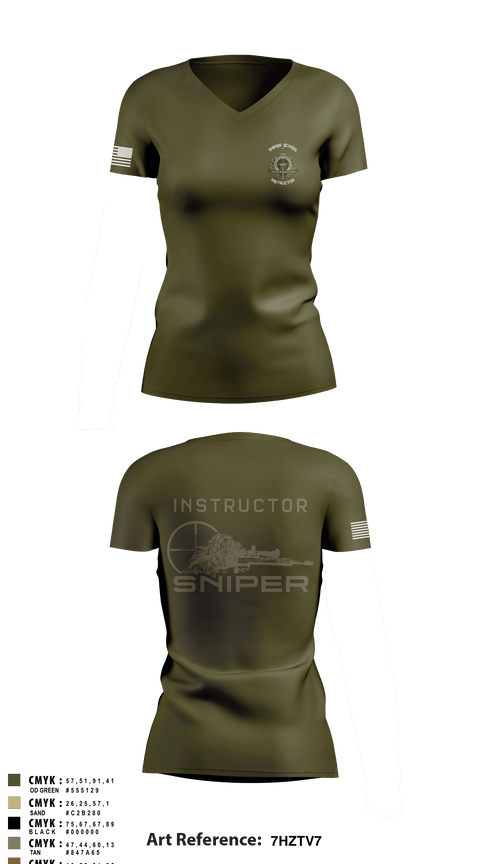 Women's Short Sleeve Vneck Shirt, Sniper, Police, Teamtime, Team time, sublimation, custom sports apparel, team uniforms, spirit wear, spiritwear, sports uniforms, custom shirts, team store, custom team store, fundraiser sports, apparel fundraiser